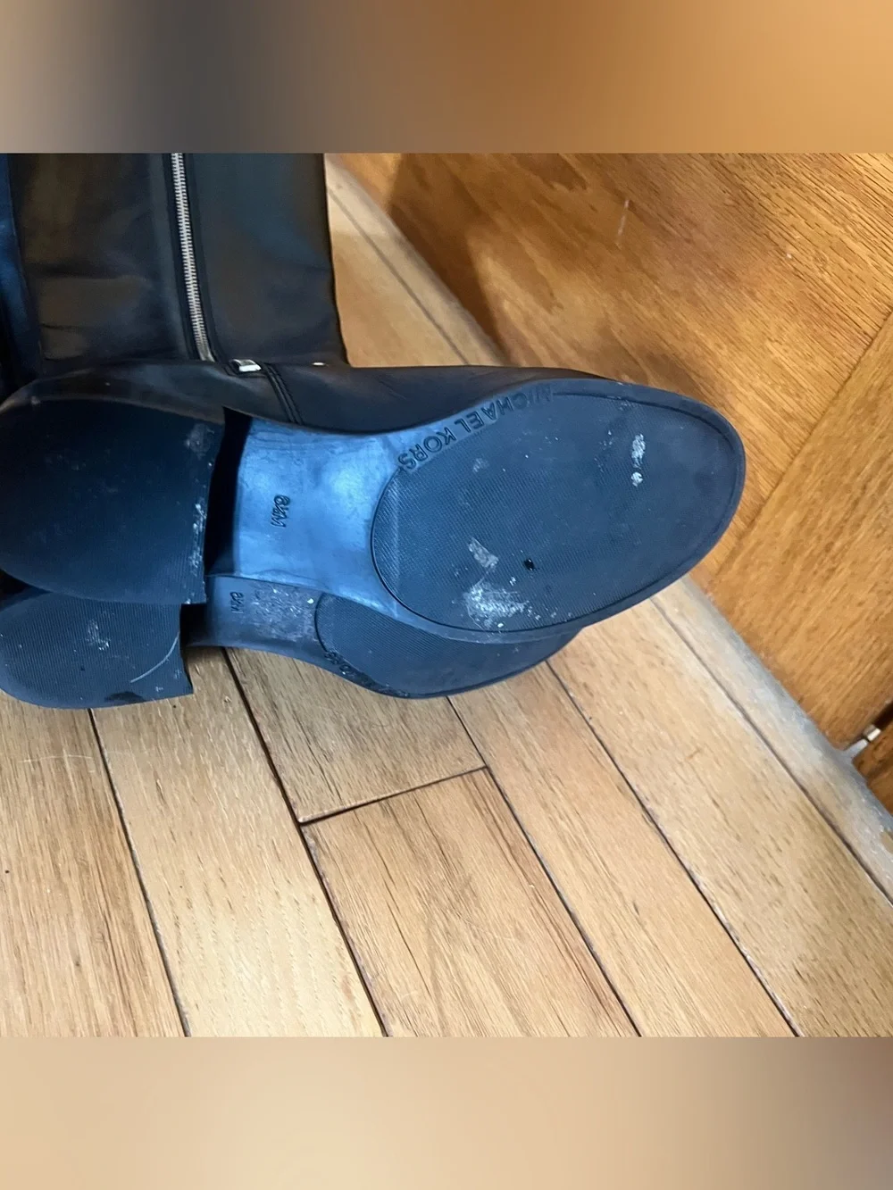Michael Kors - Black Leather Boots